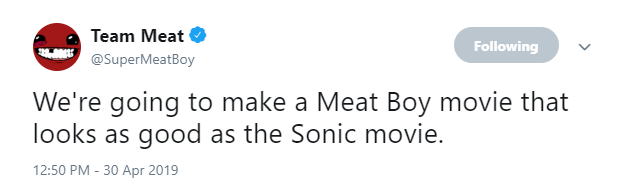 我们也想拍出索尼克一样的电影 《超级食肉男孩》推特疯狂吐槽
