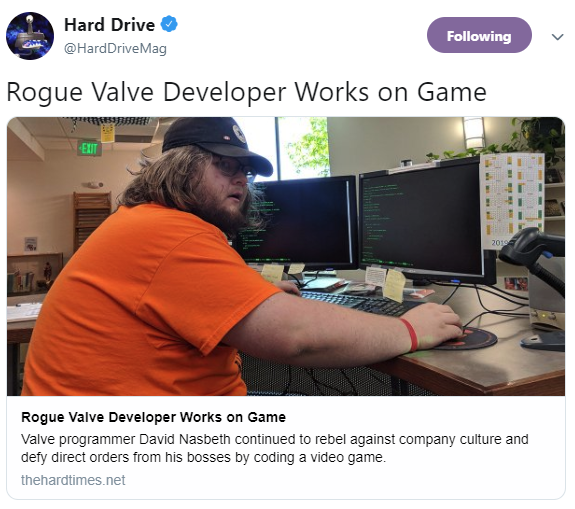 V社“反骨仔”？ Valve员工违规开发游戏遭解雇