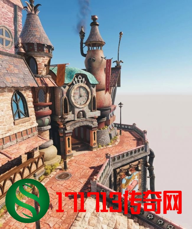 国外玩家用Unity还原《最终幻想9》城堡 画风唯美