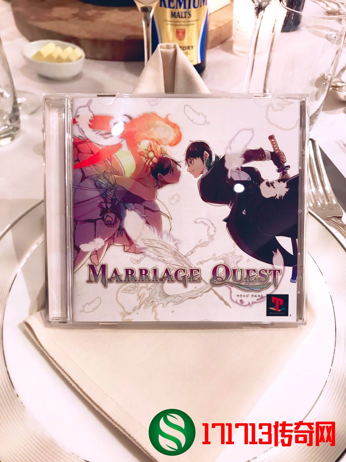 日本玩家的硬核婚礼 绘制亲友NPC自制纪念游戏！